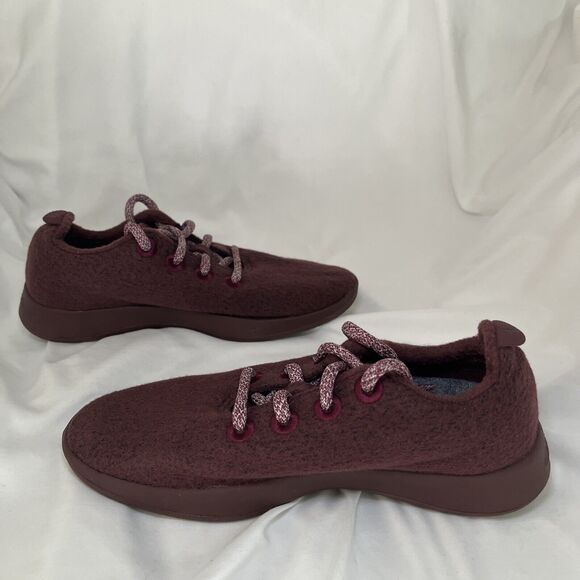 Allbirds Women's Merino Wool Runners Shoes Sneakers Red Maroon Size 6 - Picture 2 of 12